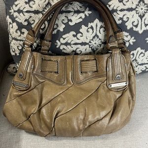Juicy Couture Vintage Brown Leather Shoulder Bag